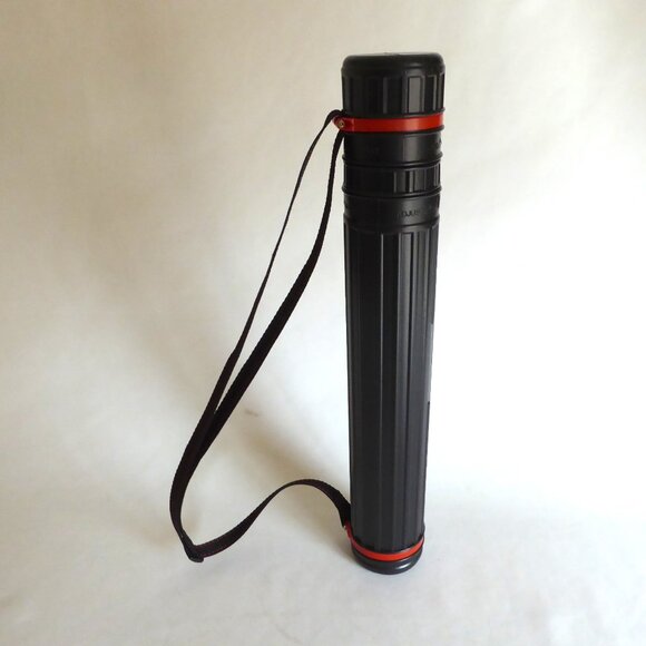 VVivid Scientific Other - NEW 18” to 27” TELESCOPING PLASTIC STORAGE DOCUMENT POSTER TRANSPORT TUBE CASE
